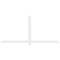 Ekena Millwork Eugene Architectural Grade PVC Gable Bracket, 108"W x 49 1/2"H x 2"D x 4"F, 11/12 Pitch GBP108X50X0204EUG00 - alternate 5